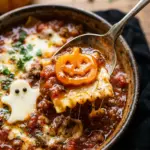 Halloween Lasagna Soup Recipe