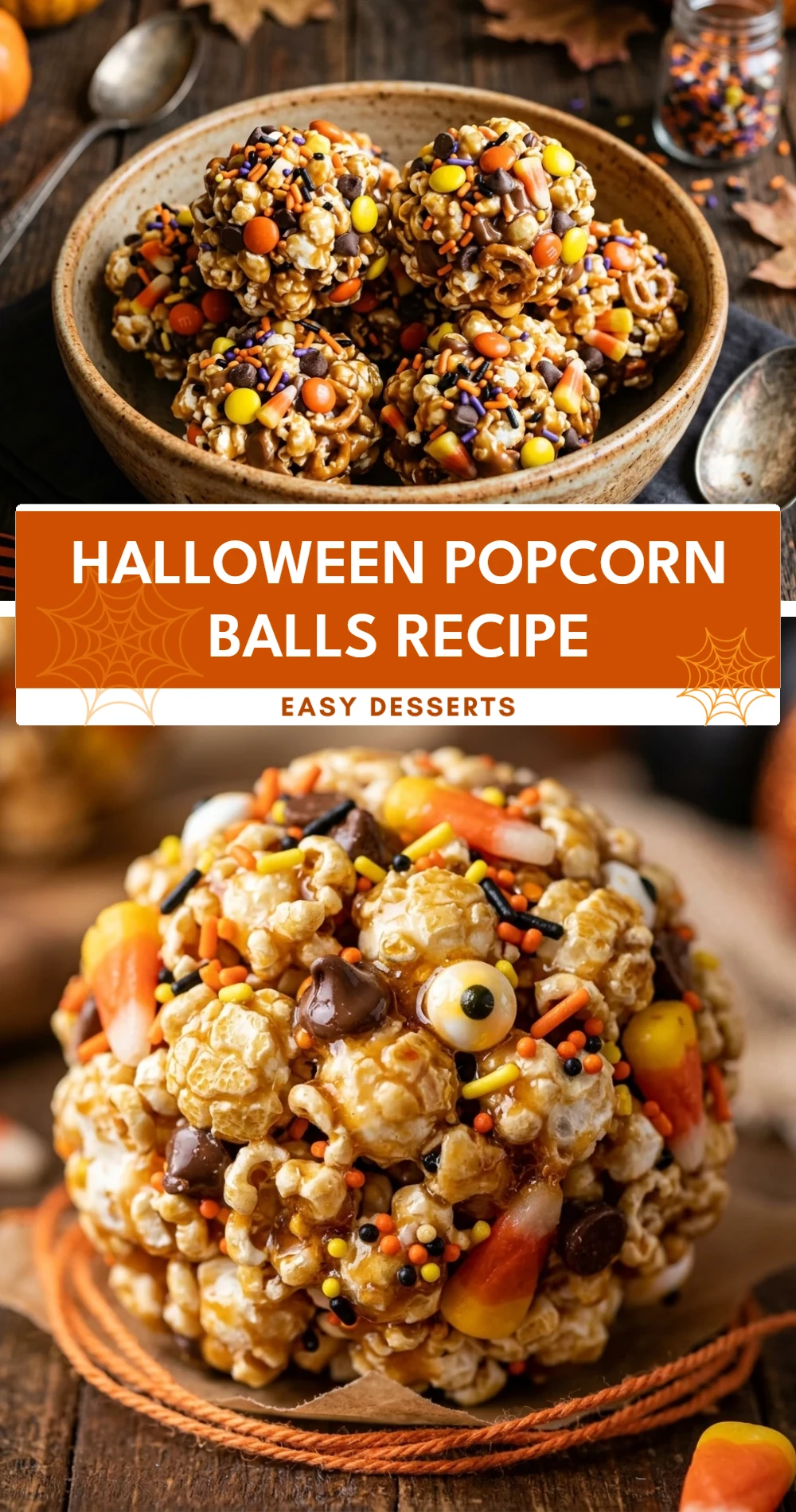 Halloween Popcorn Balls Recipe