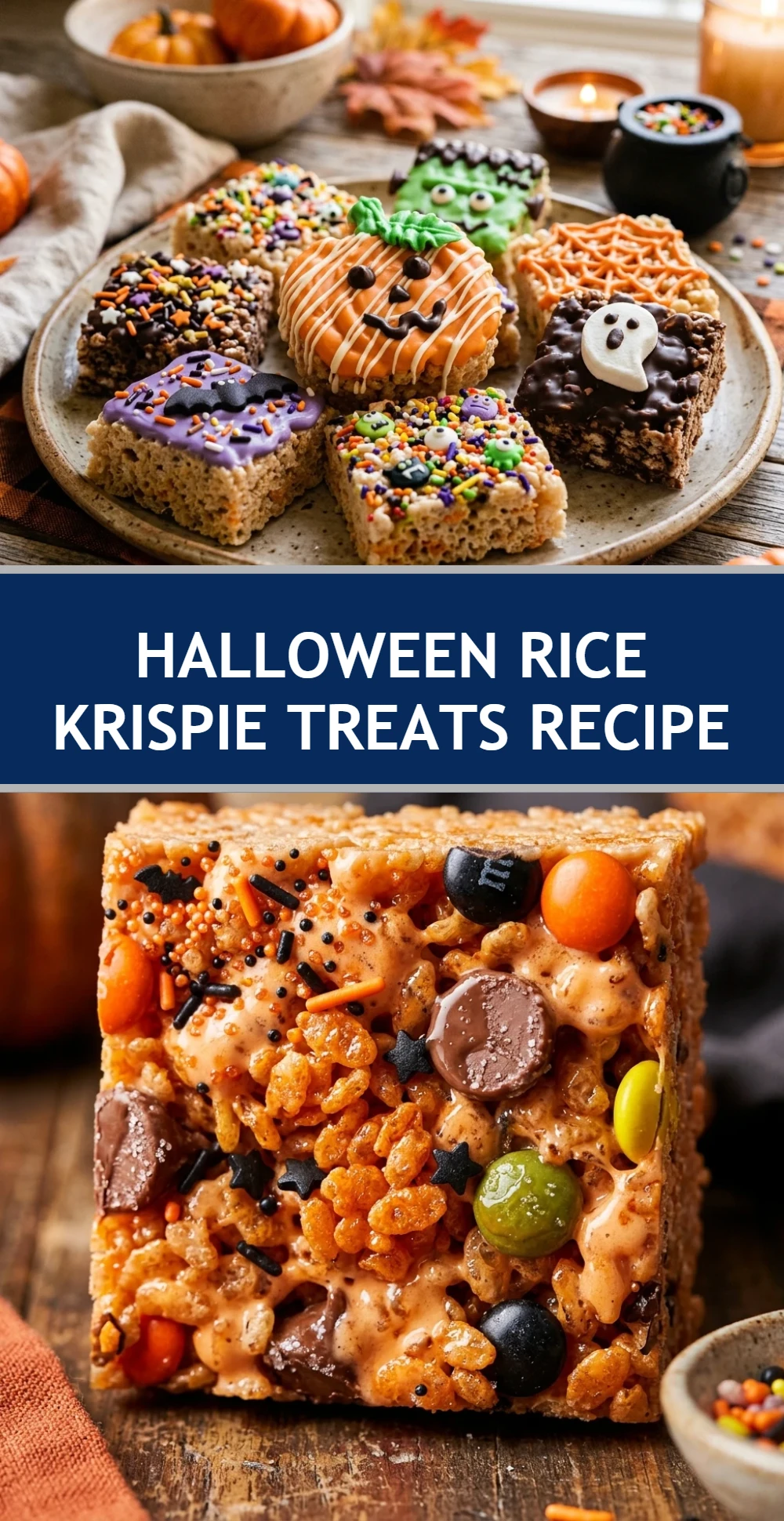 Halloween Rice Krispie Treats Recipe