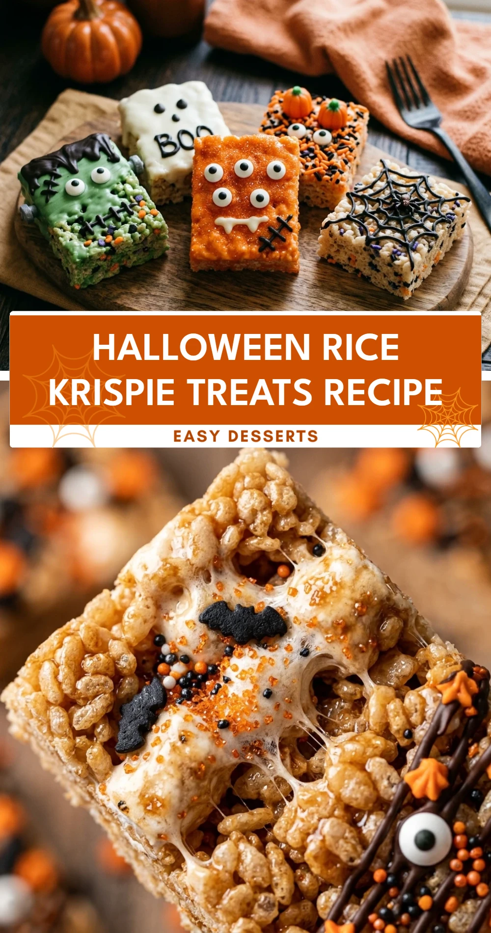Halloween Rice Krispie Treats Recipe