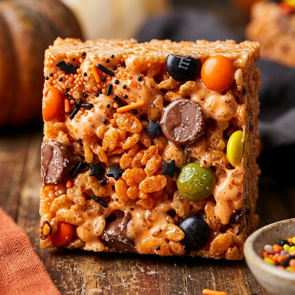 Halloween Rice Krispie Treats Recipe