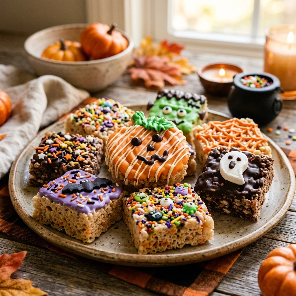Halloween Rice Krispie Treats Recipe
