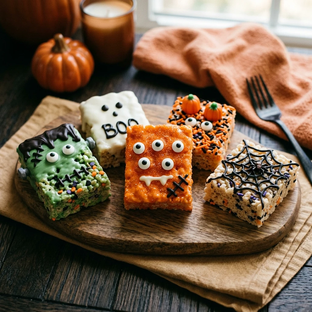 Halloween Rice Krispie Treats Recipe