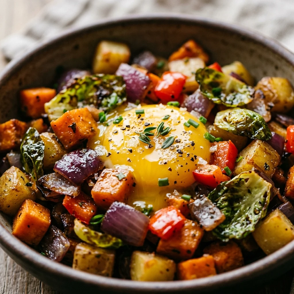 Harvest Veggie Breakfast Hash Recipe