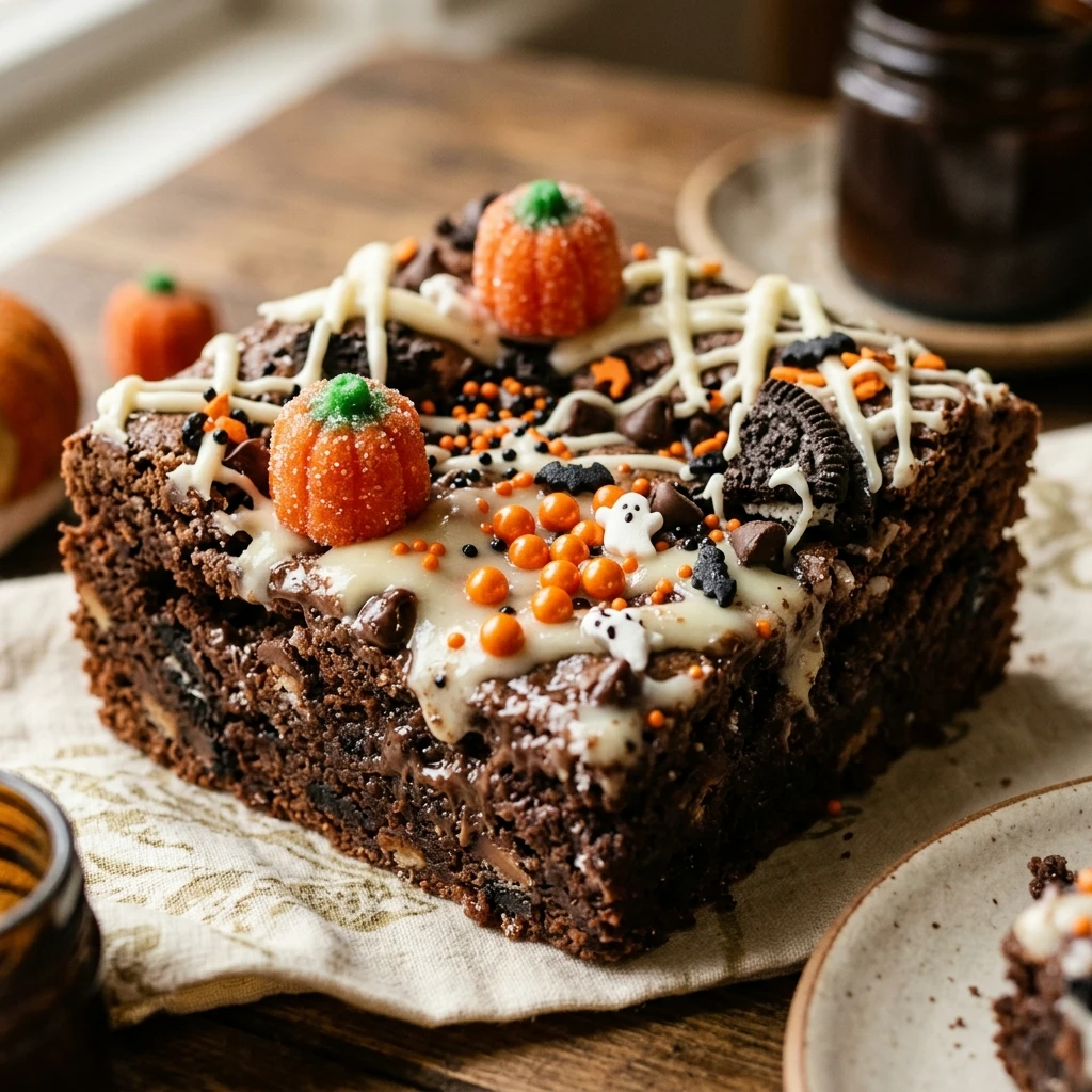 Haunted House Cookie Bars Recipe
