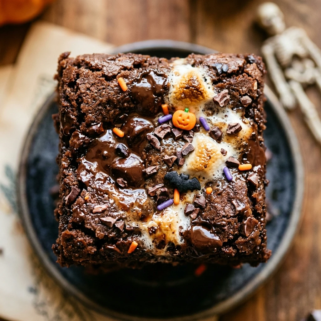 Haunted House Cookie Bars Recipe