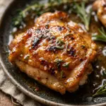 High Protein Apple Cider Glazed Chicken Thighs Recipe