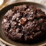 High Protein Double Chocolate Cottage Cheese Cookies