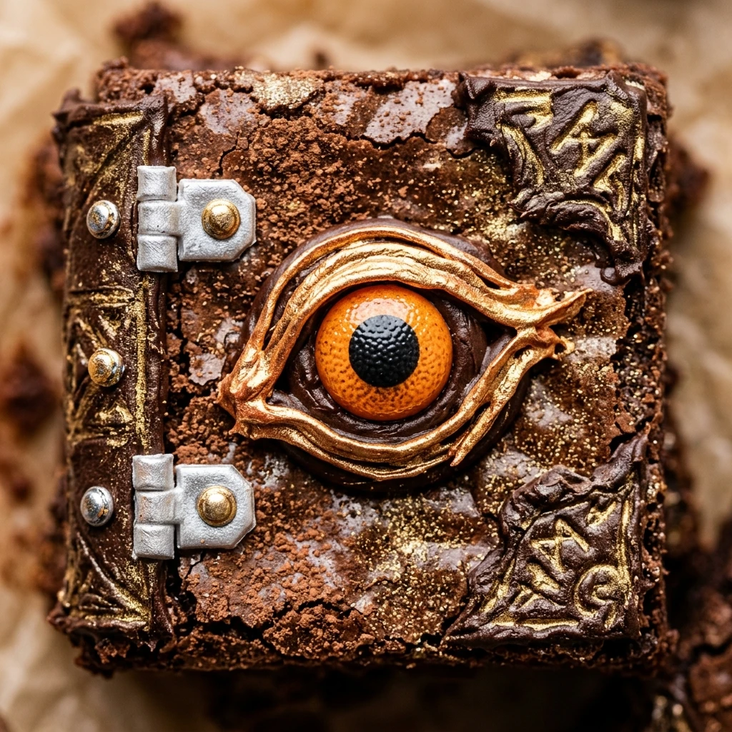 Hocus Pocus Spellbook Brownies Recipe