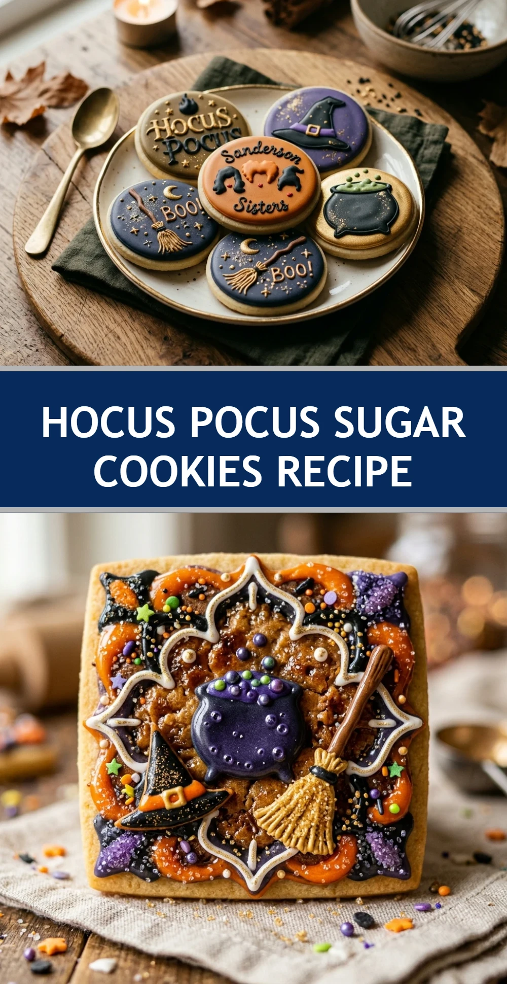Hocus Pocus Sugar Cookies Recipe