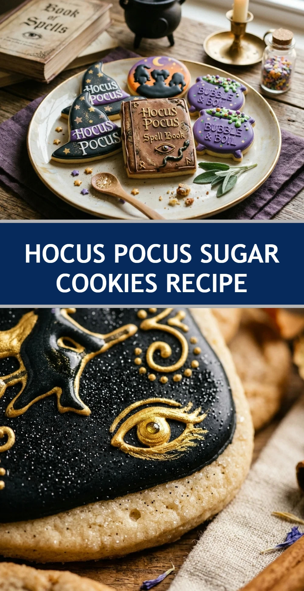 Hocus Pocus Sugar Cookies Recipe
