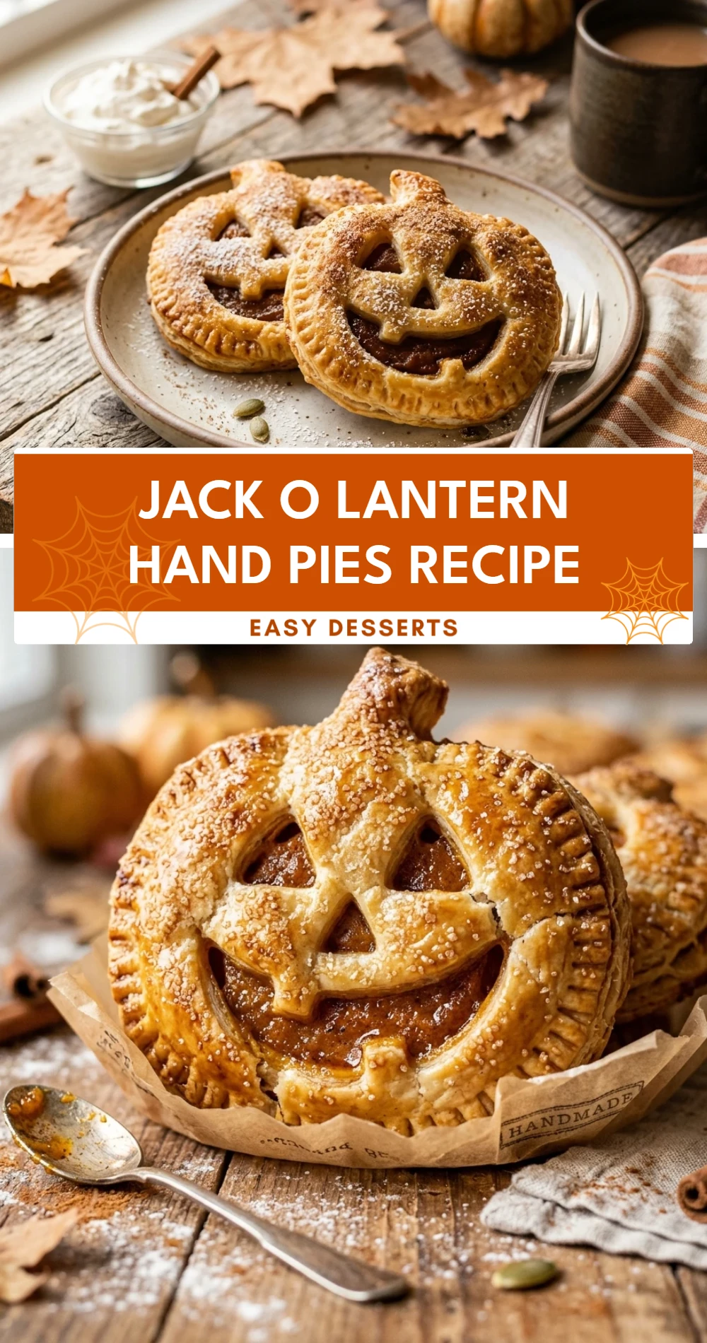 Jack O Lantern Hand Pies Recipe