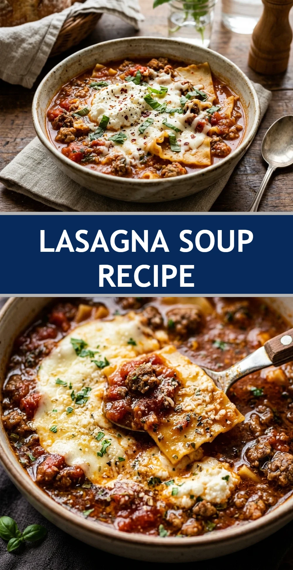 Lasagna Soup Recipe