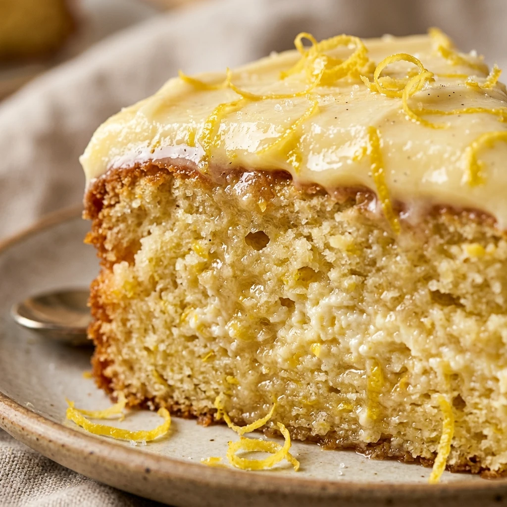 Limoncello Ricotta Cake Recipe