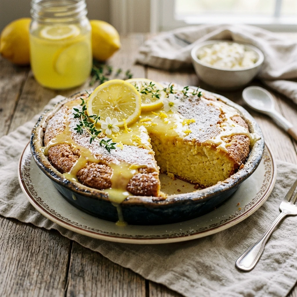 Limoncello Ricotta Cake Recipe
