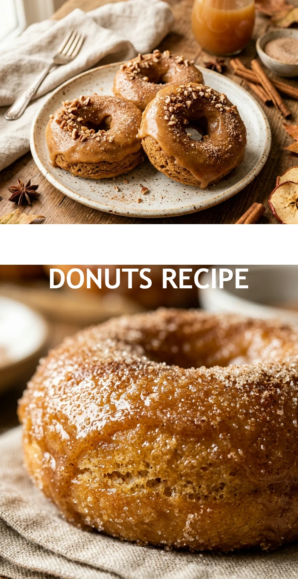 Maple Apple Cider Donuts Recipe