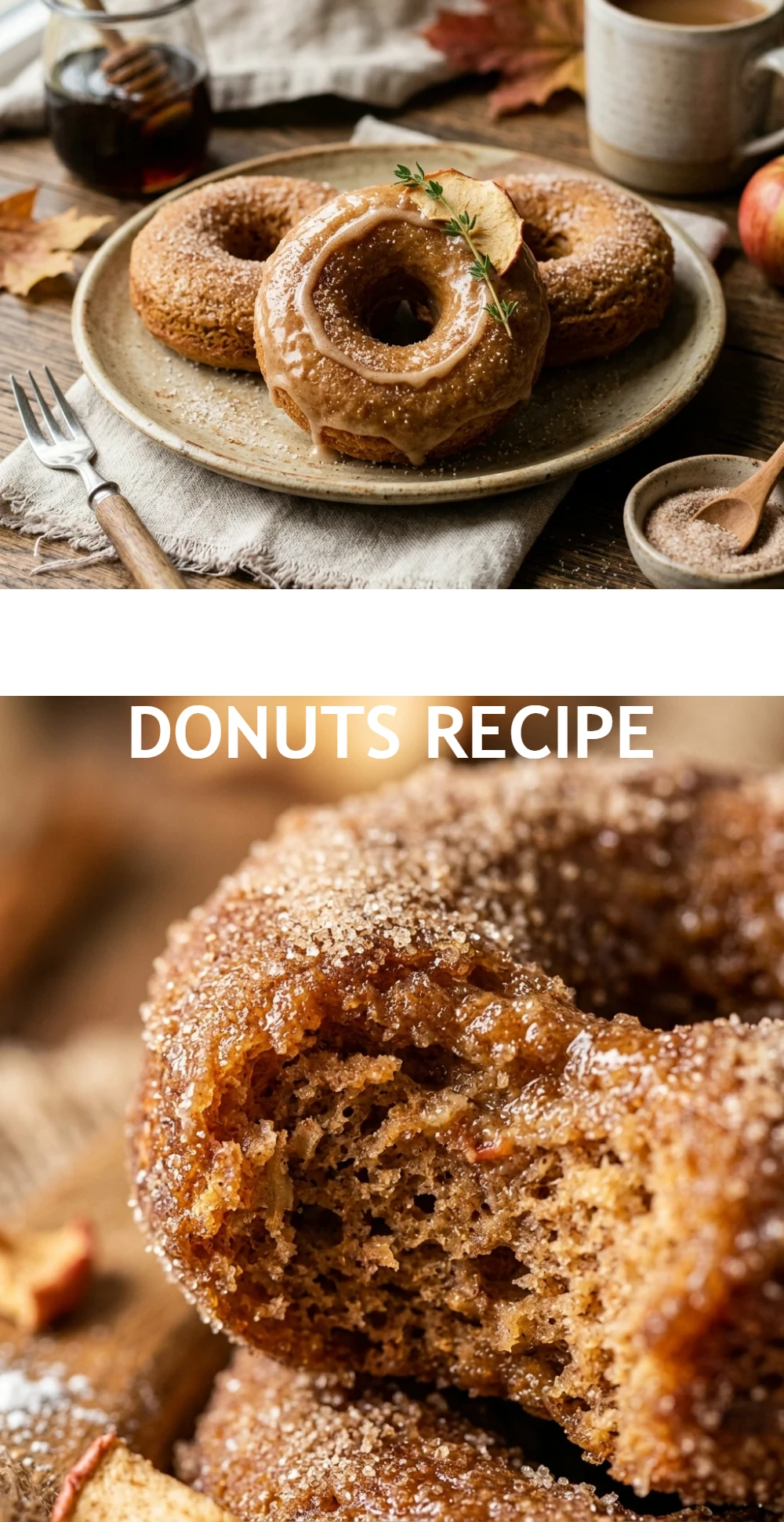 Maple Apple Cider Donuts Recipe