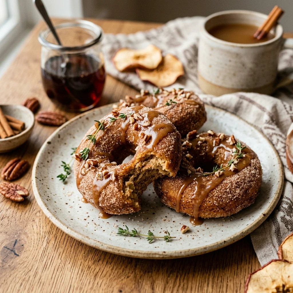 Maple Apple Cider Donuts Recipe