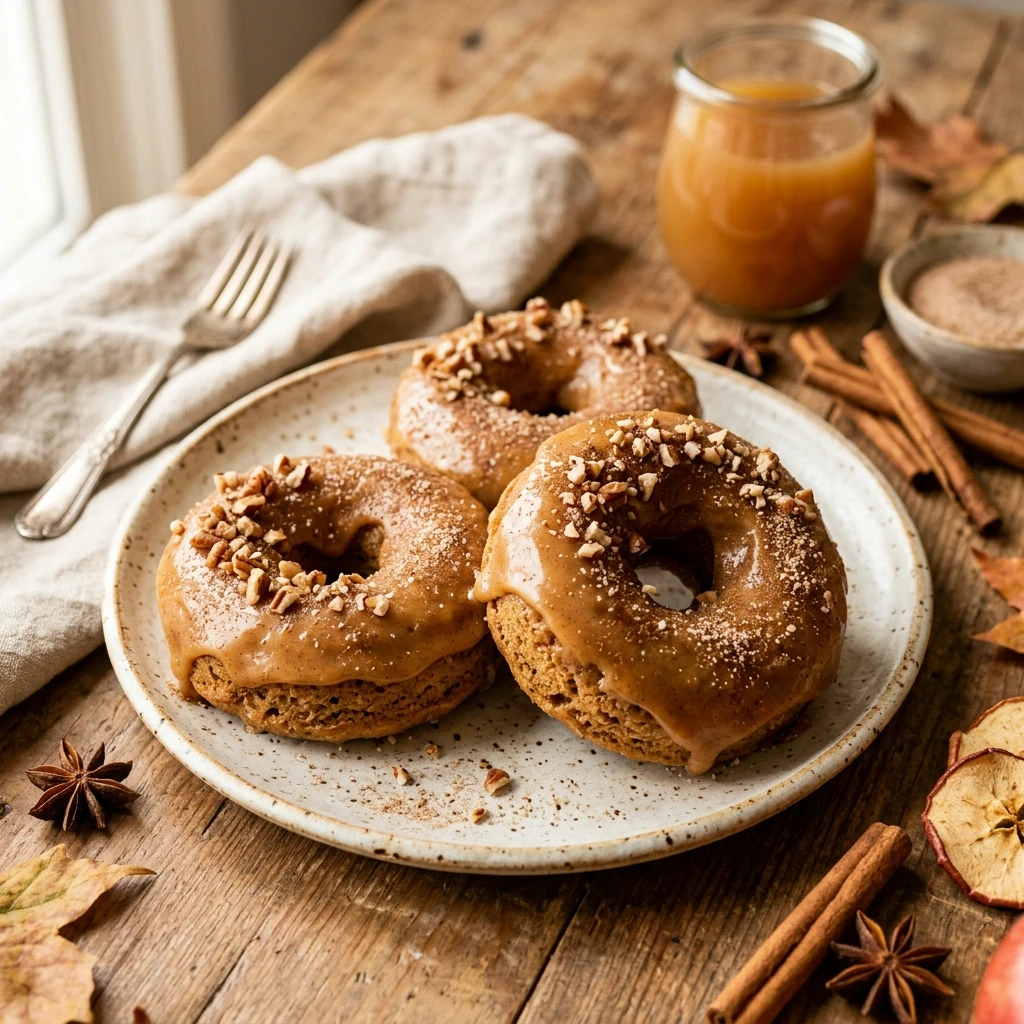 Maple Apple Cider Donuts Recipe