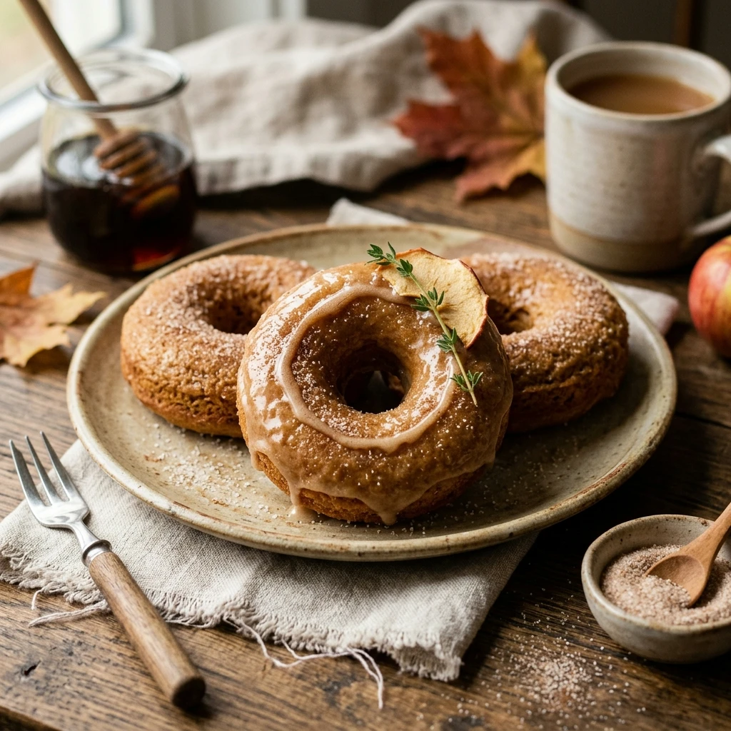 Maple Apple Cider Donuts Recipe