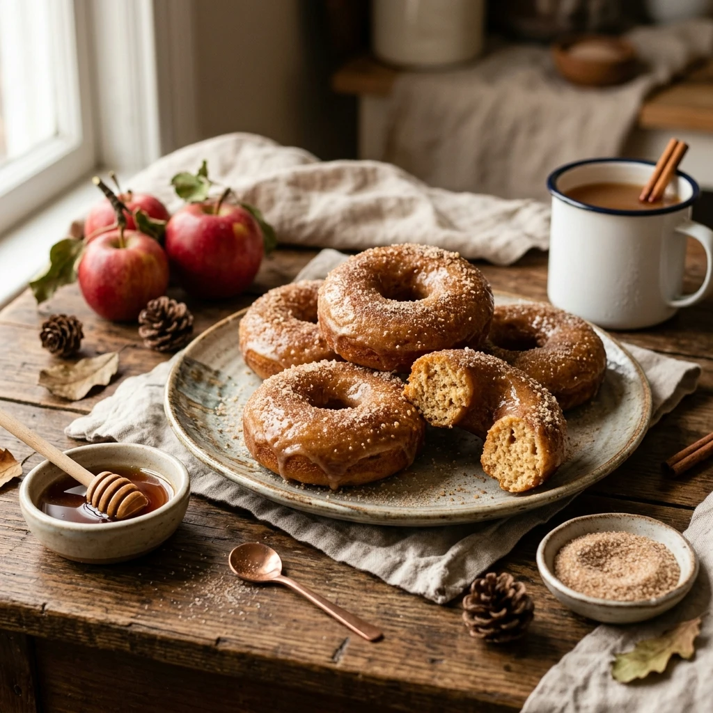 Maple Apple Cider Donuts Recipe