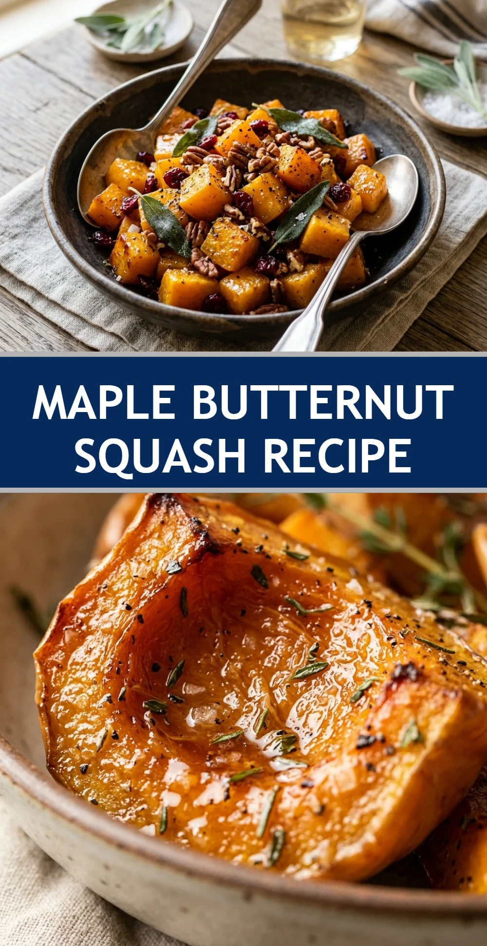 Maple Butternut Squash Recipe