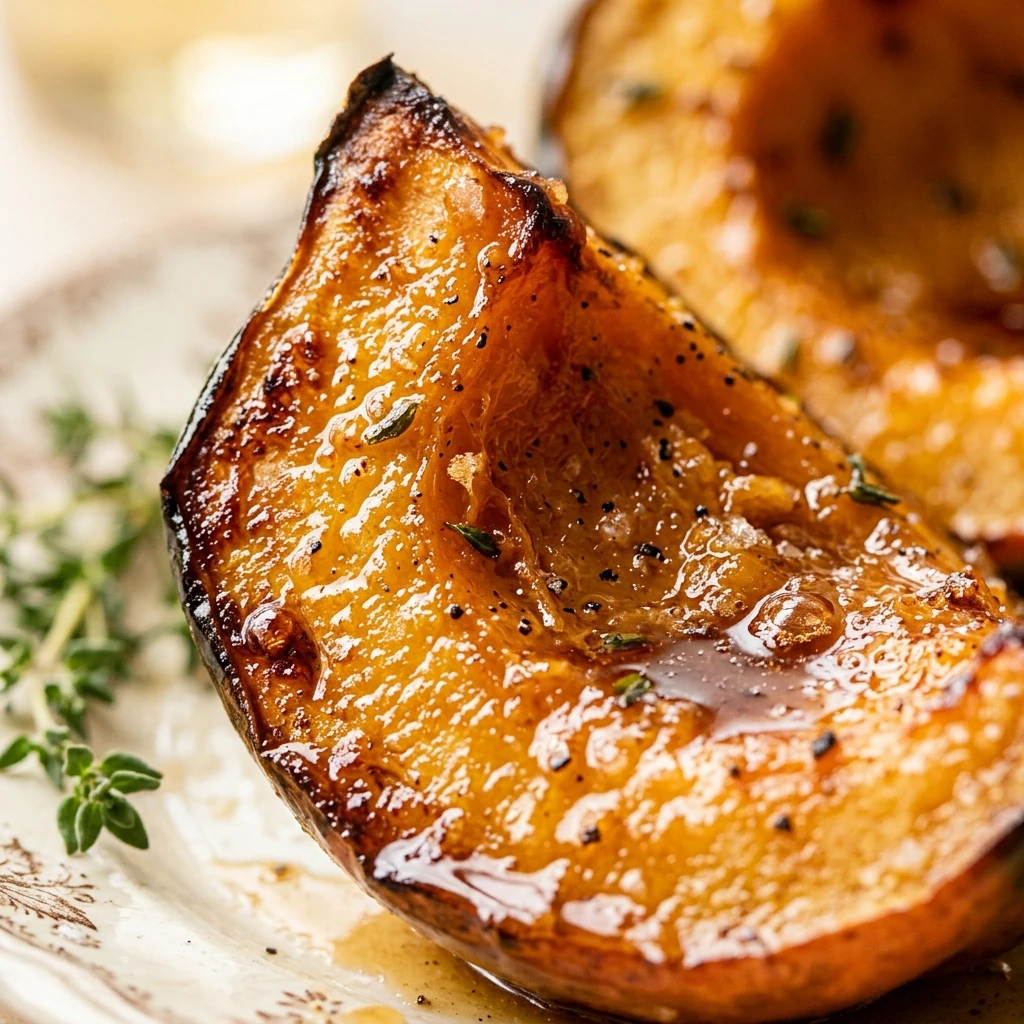 Maple Glazed Acorn Squash Recipe