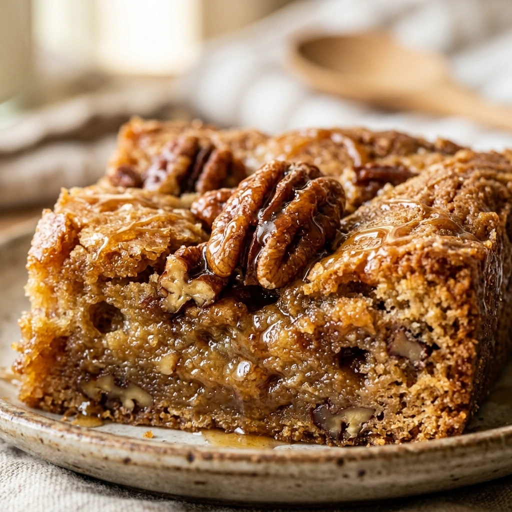 Maple Pecan Blondies Recipe