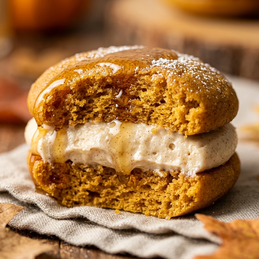 Maple Pumpkin Whoopie Pies Recipe
