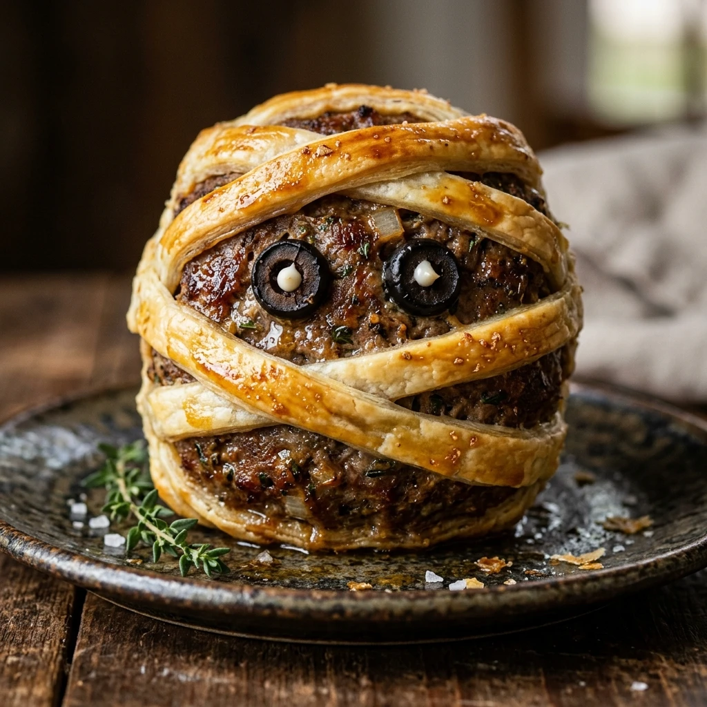 Mini Meatloaf Mummies Recipe