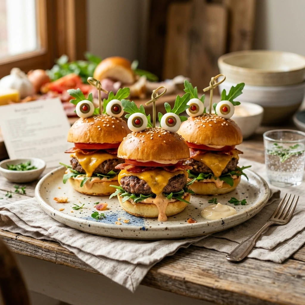 Mini Monster Sliders Recipe