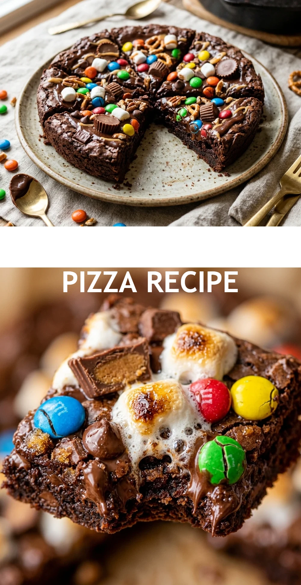 Monster Brownie Pizza Recipe