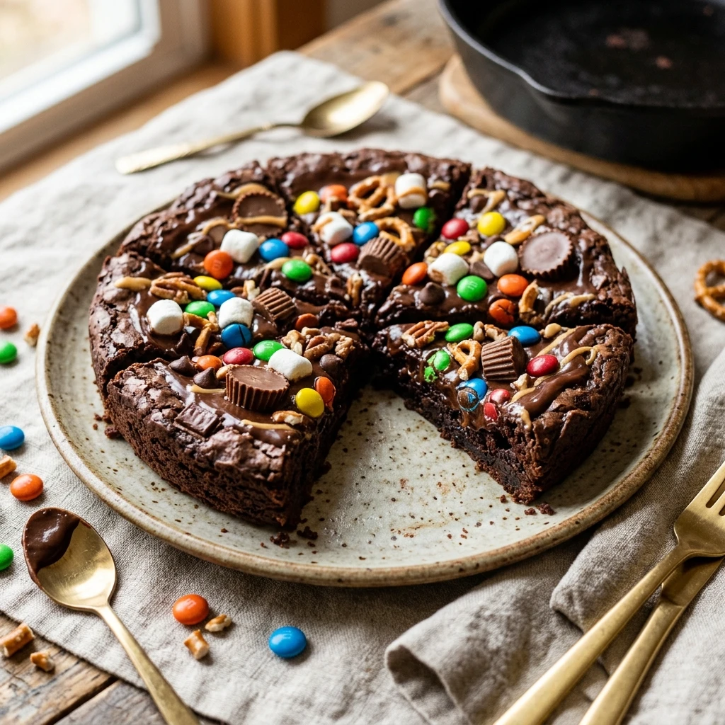 Monster Brownie Pizza Recipe