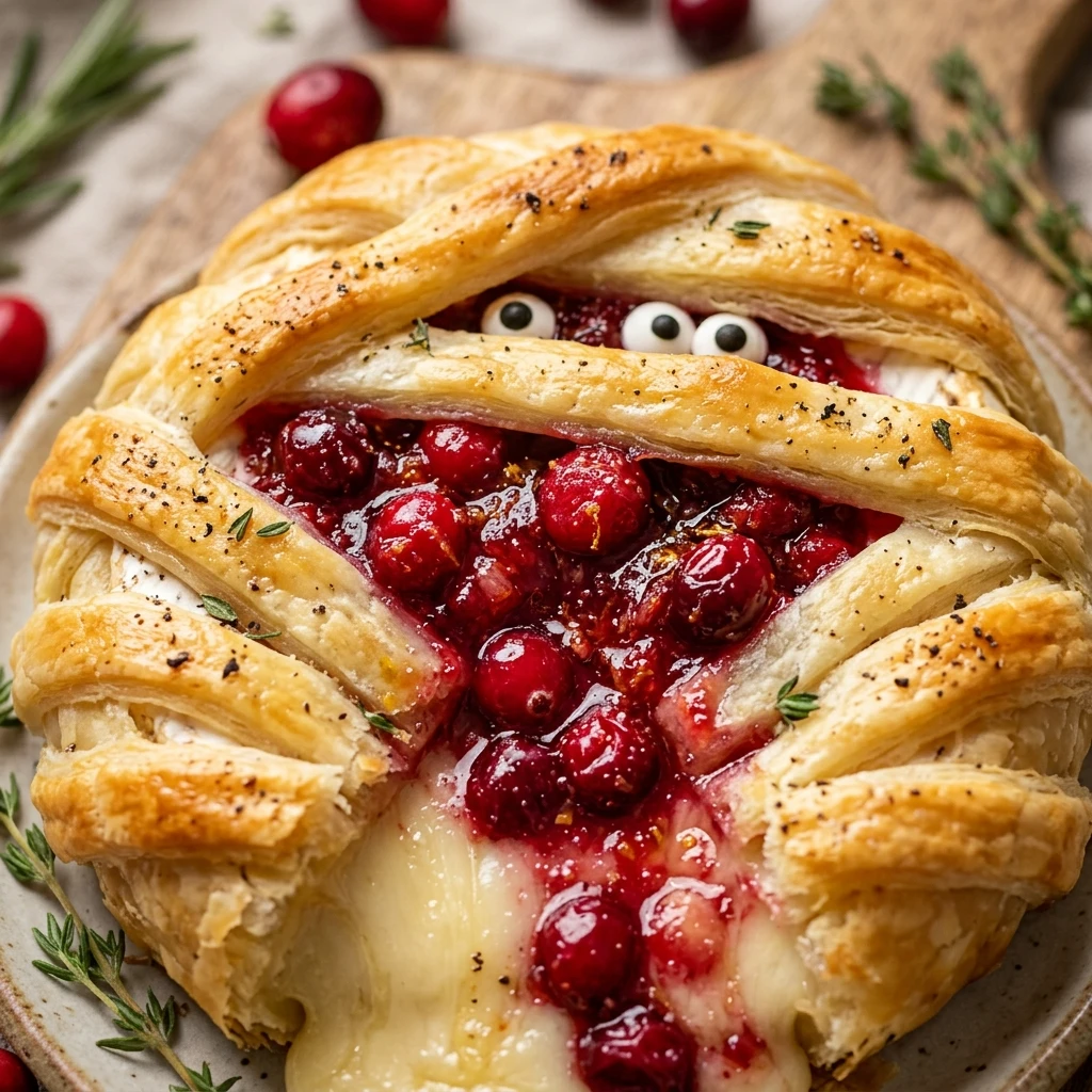 Mummy Brie With Cranberry Recipe
