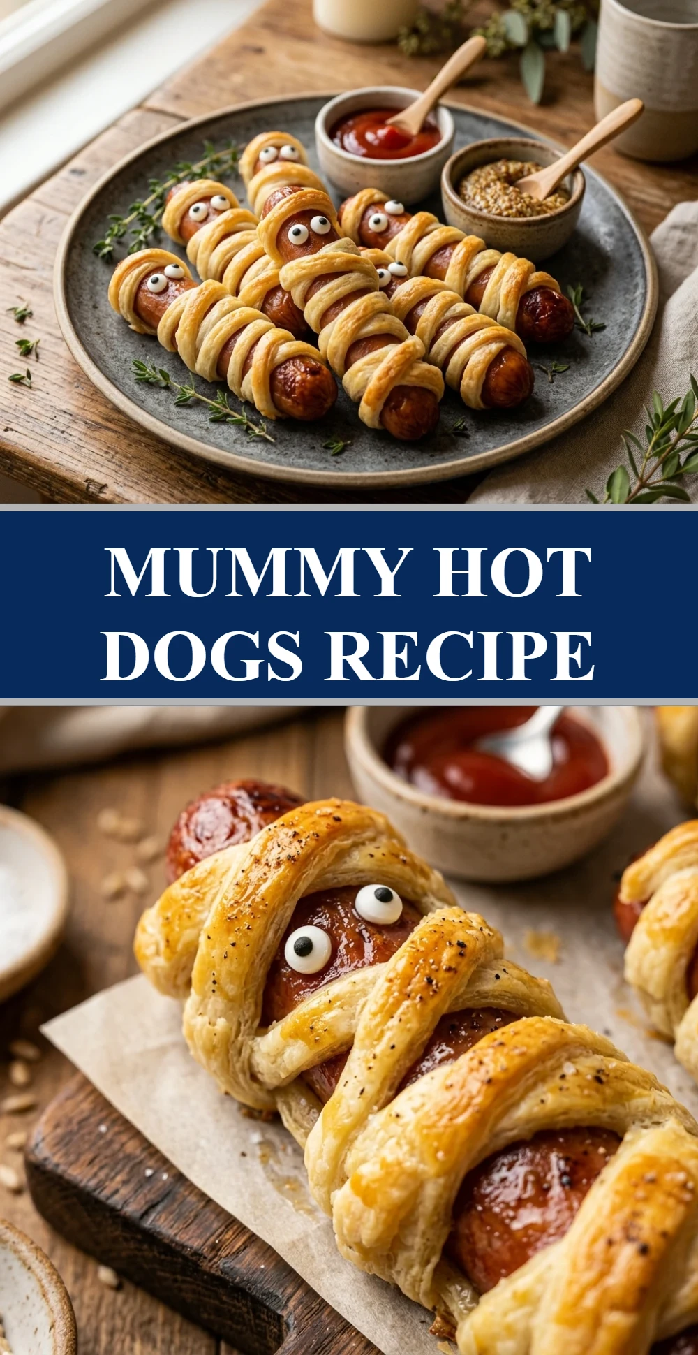 Mummy Hot Dogs Recipe