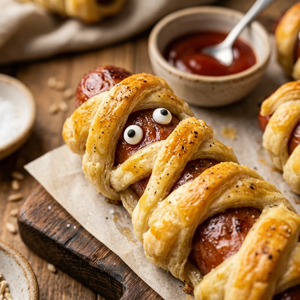 Mummy Hot Dogs Recipe