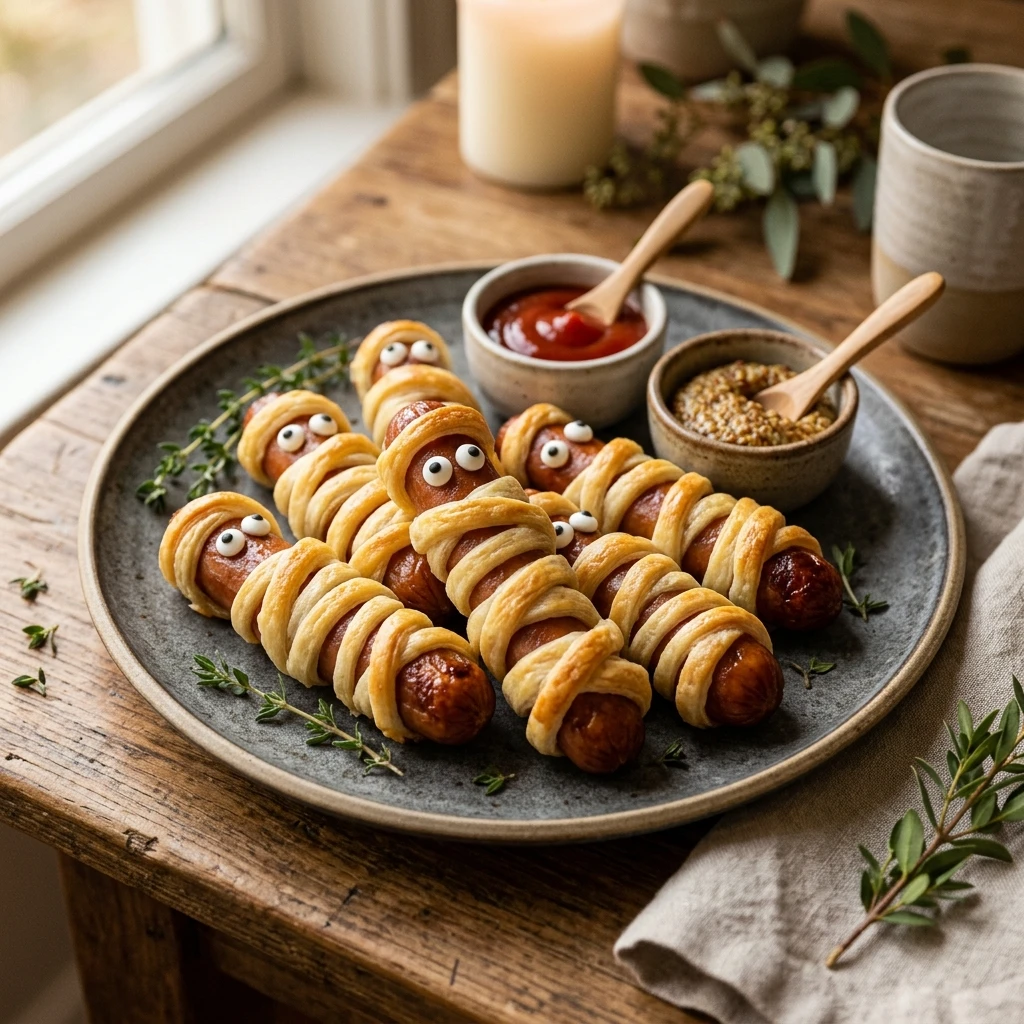 Mummy Hot Dogs Recipe