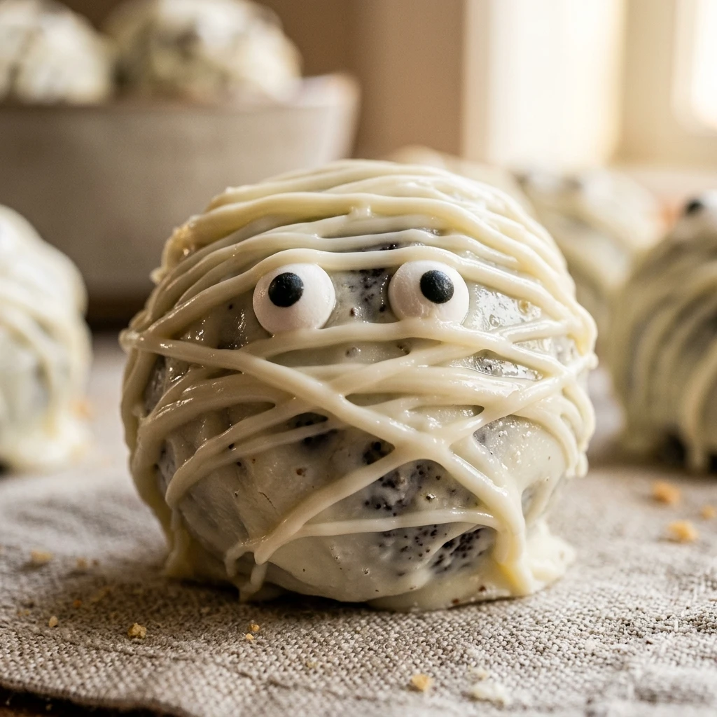 Mummy Oreo Truffles Recipe