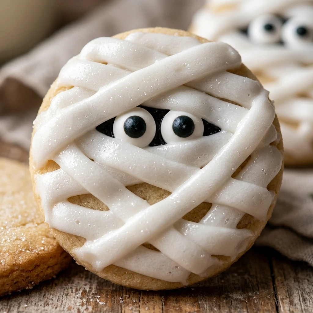 Mummy Sugar Cookies Recipe