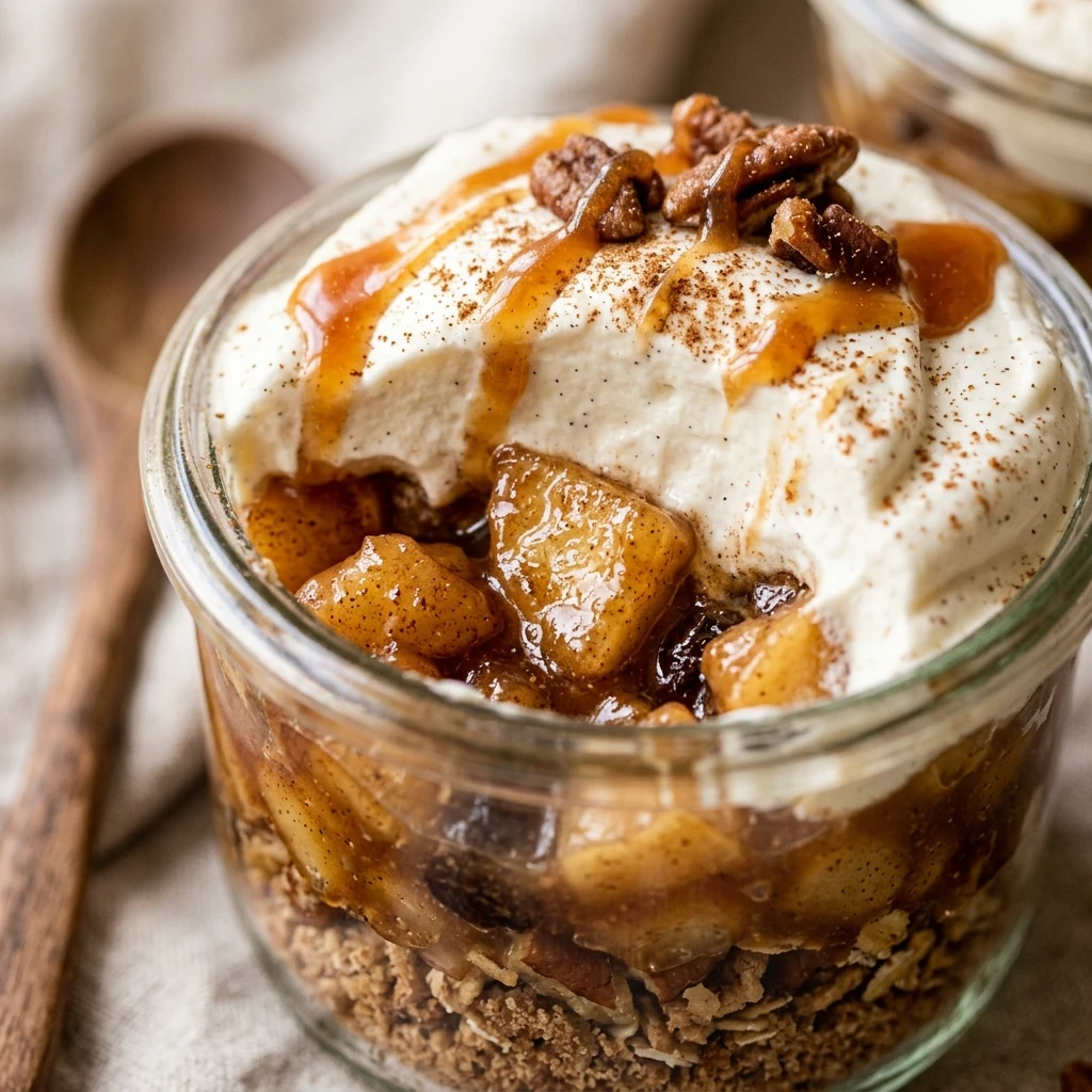 No Bake Apple Pie Parfaits Recipe