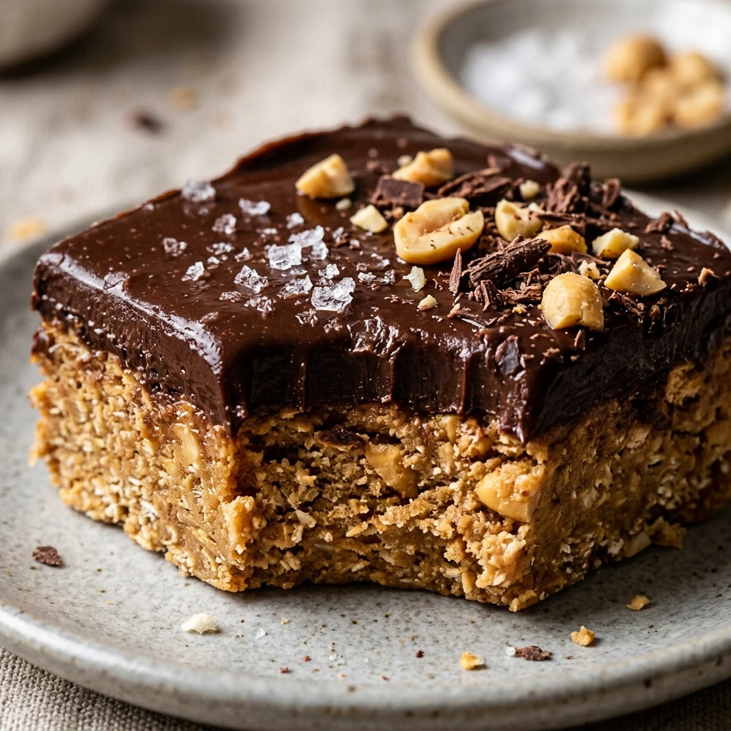 No Bake Chocolate Peanut Butter Bars