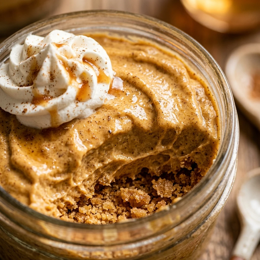 No Bake Pumpkin Cheesecake Jars