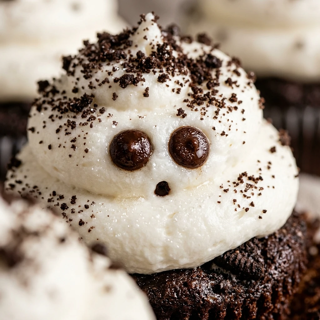 Oreo Ghost Cupcakes Recipe