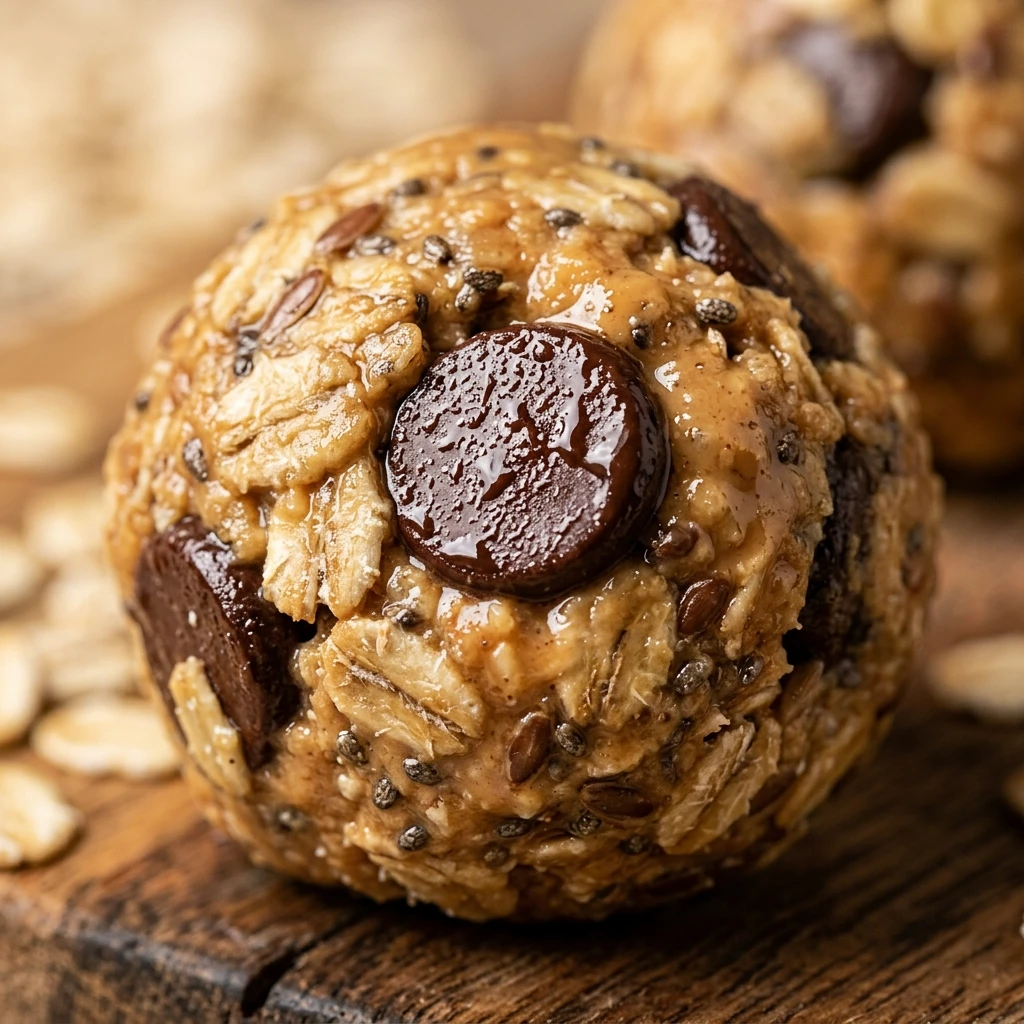 Peanut Butter Protein Balls With Chocolate Chips Recipe