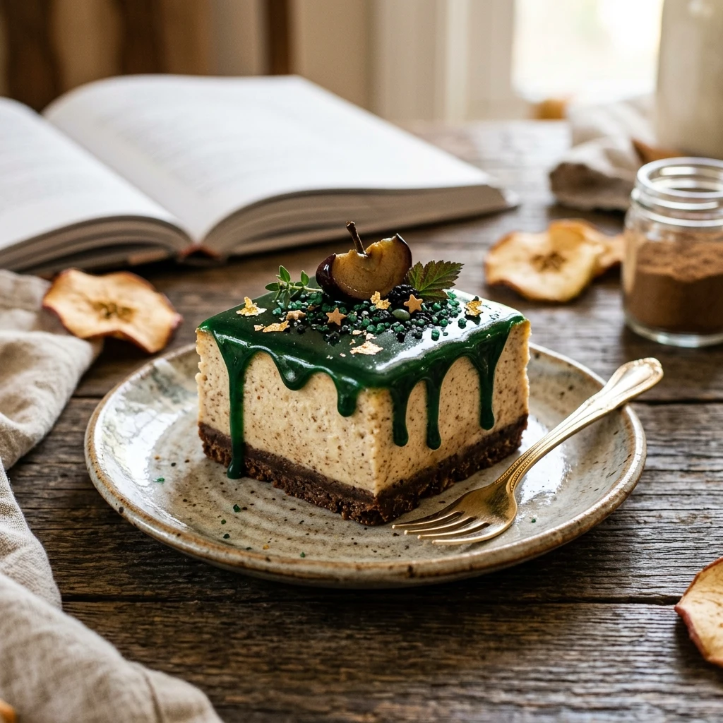 Poison Apple Cheesecake Bars Recipe