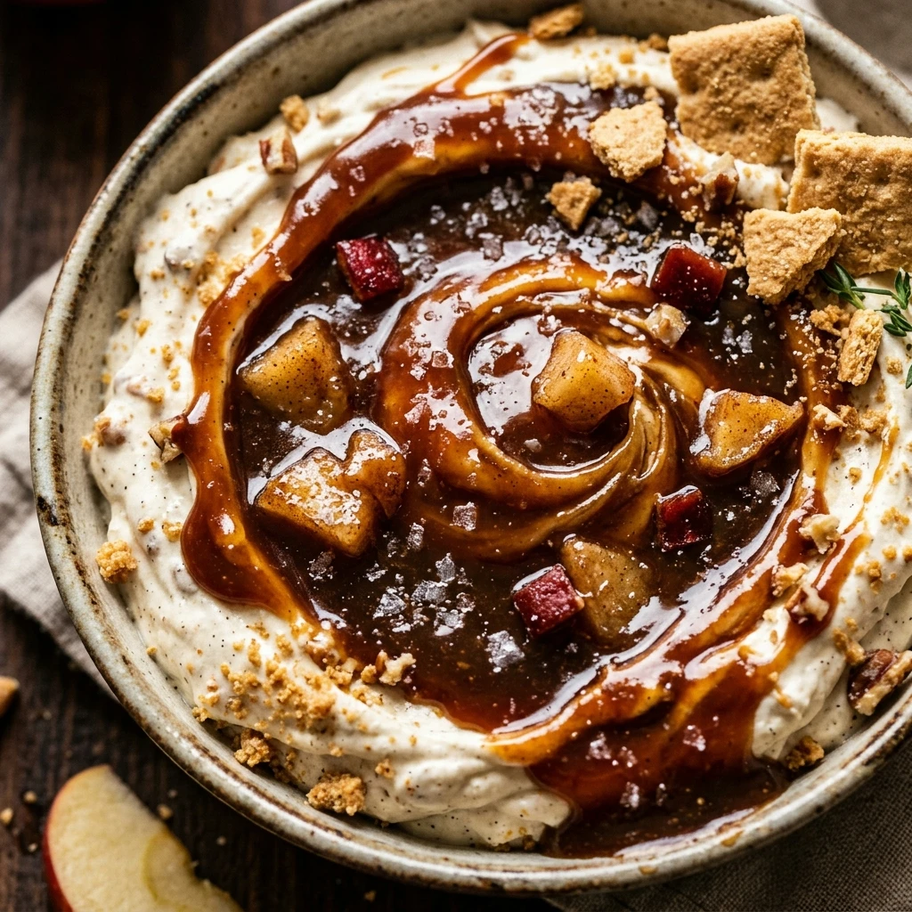 Poison Caramel Apple Cheesecake Dip Recipe