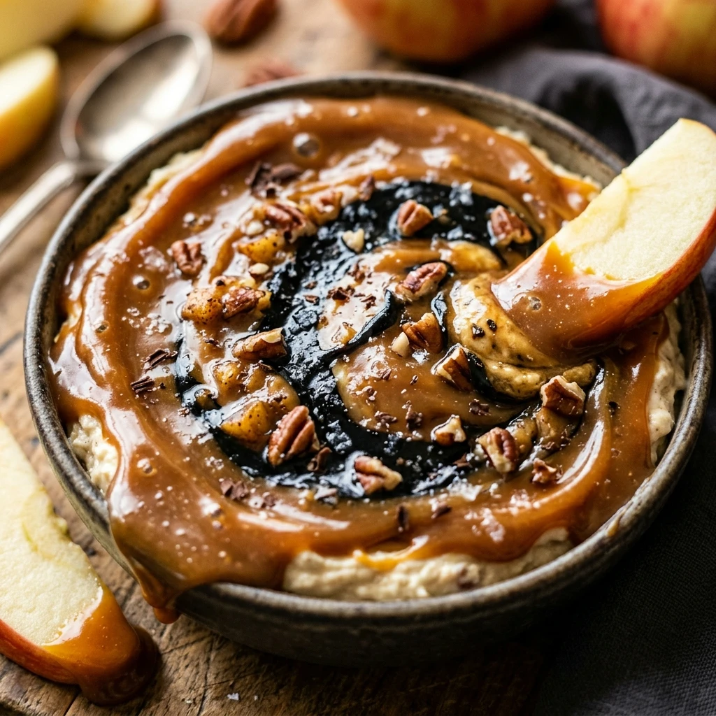 Poison Caramel Apple Cheesecake Dip Recipe