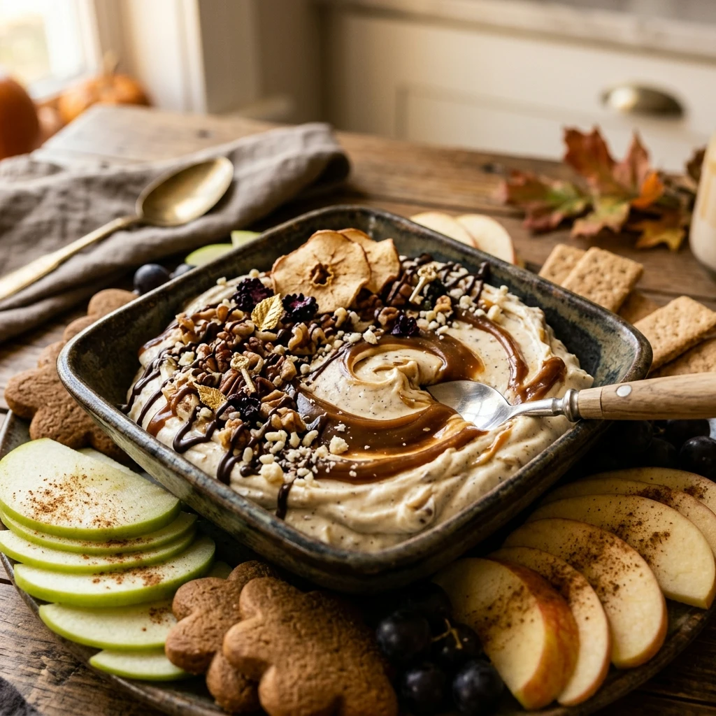 Poison Caramel Apple Cheesecake Dip Recipe