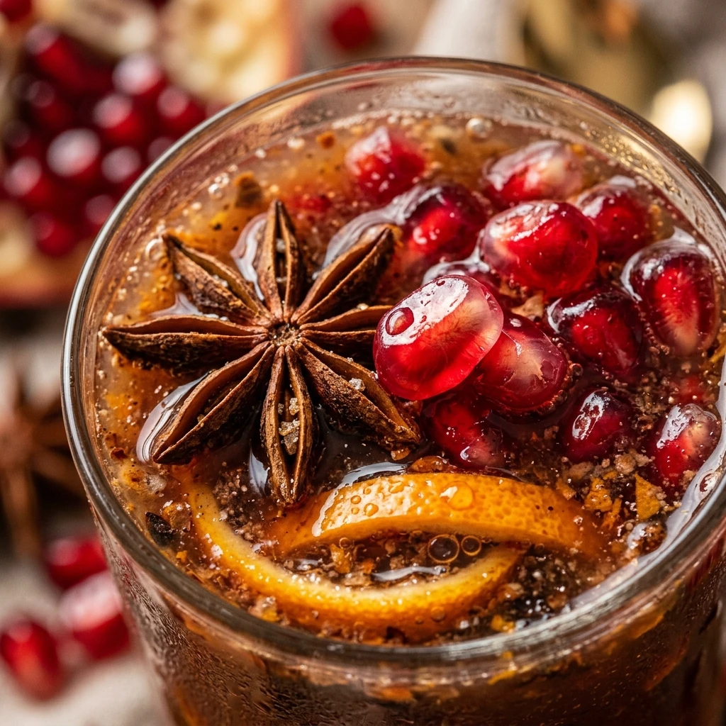 Pomegranate Apple Cider Punch Recipe
