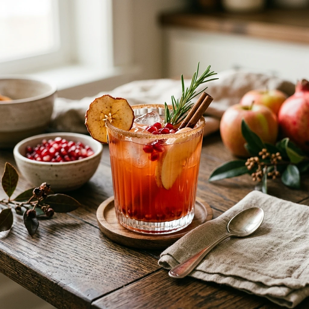 Pomegranate Apple Cider Punch Recipe